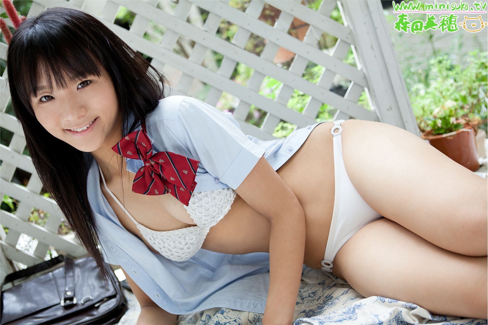 森田美穂 (1) [Minisuka.tv] 现役女子高生 Miho Morita 日本美女写真